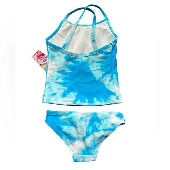 KANU SURF toddler size 2T BEACH GIRL 9565 tie dye tankini bikini swimsuit NWT - Picture 2 of 3